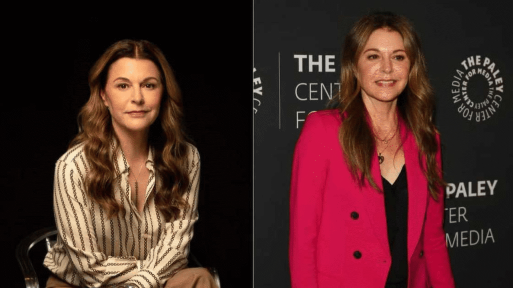 Jane Leeves at two different public appearances