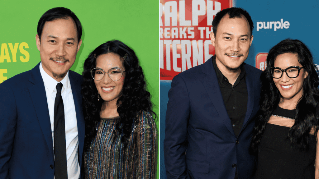 Ali Wong and Justin Hakuta together at public events